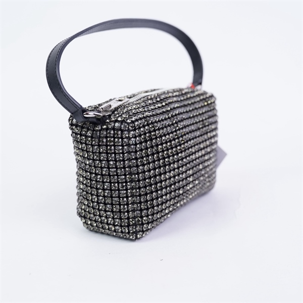 Túi Alexander Wang đính đá (1913321) sz17 KG+