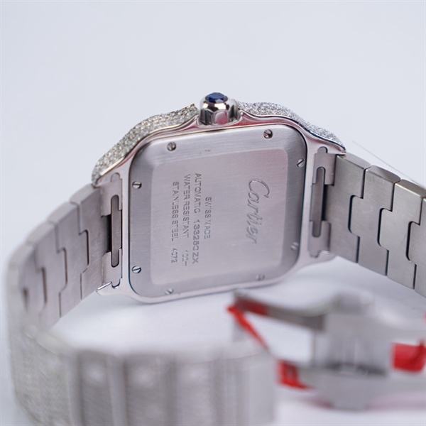 Đồng hồ Cartier bạc kim độ (133250ZX) sz42 (HC) KG+