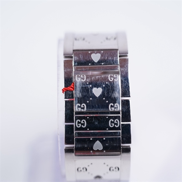 Đồng hồ GG bạc mặt nhỏ (11902111) sz23 (PN) KG+