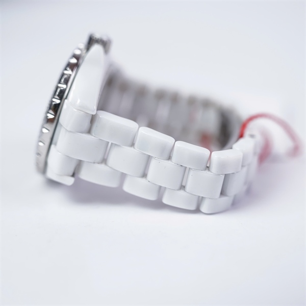 Đồng hồ Chanel trắng (50055) sz38 (LTB) KG+