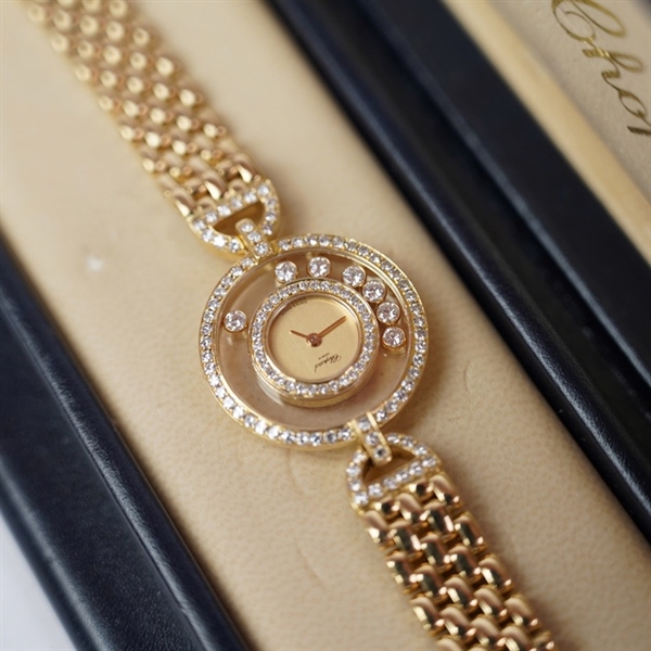 Đồng hồ Chopard vàng mặt 2 vòng (247444) sz24 (PN) KG+