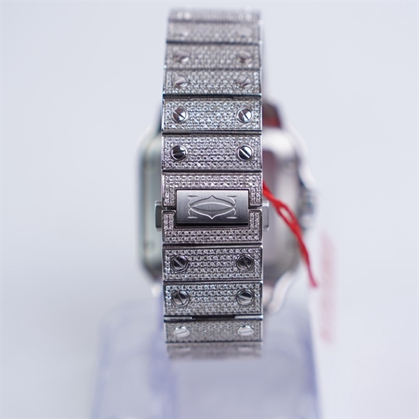 Đồng hồ Cartier bạc kim độ (133250ZX) sz42 (HC) KG+