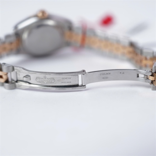 Đồng hồ Rolex bạc mặt hồng (M958968) sz28 (LTB) KG+