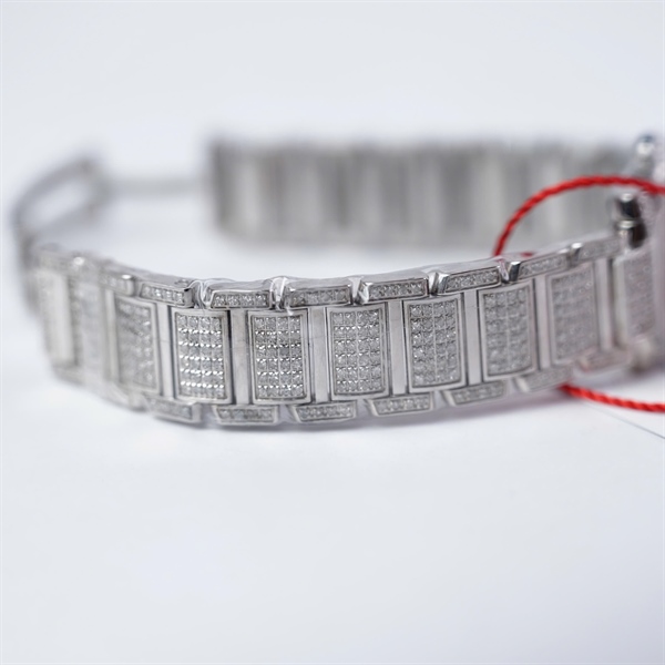 Đồng hồ Cartier bạc kim độ (818146UF) sz24 (HC) KG+