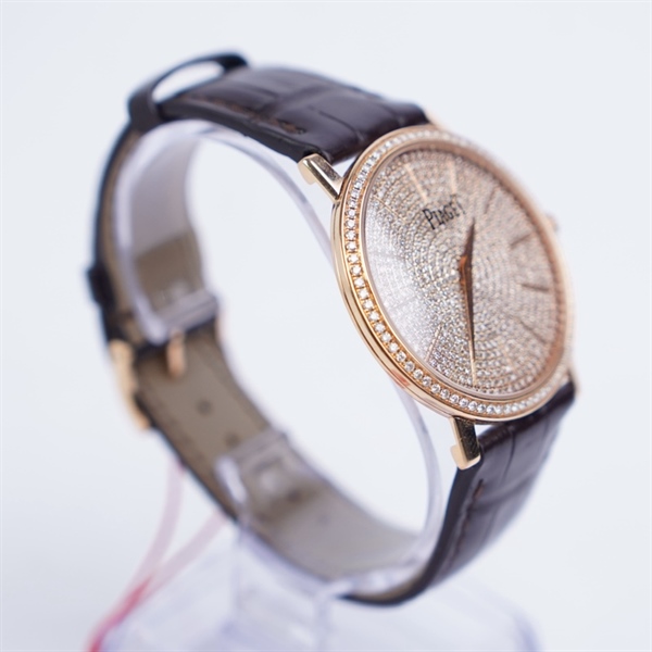 Đồng hồ Piaget mặt tròn đính đá kim độ (1088461) sz40 (HC) KG+
