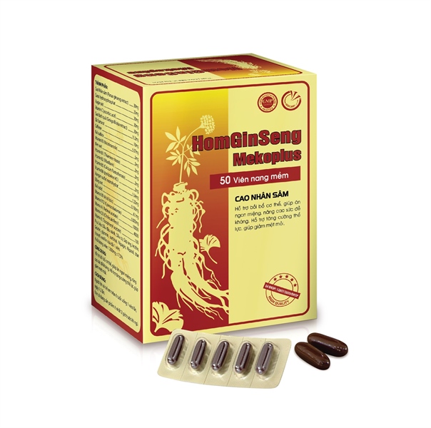 Tăng cường sức khỏe cao nhân sâm homginseng mekoplus mekong (h/50v)
