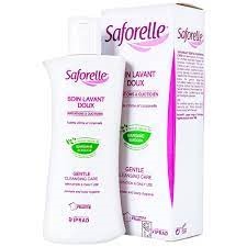 Dung dịch vệ sinh Saforelle soin lavant doux ( Gel rửa phụ khoa dịu nhẹ) 100ml - Pháp