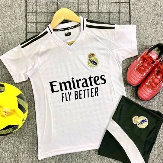 Bộ bóng đá trẻ em - Real trắng