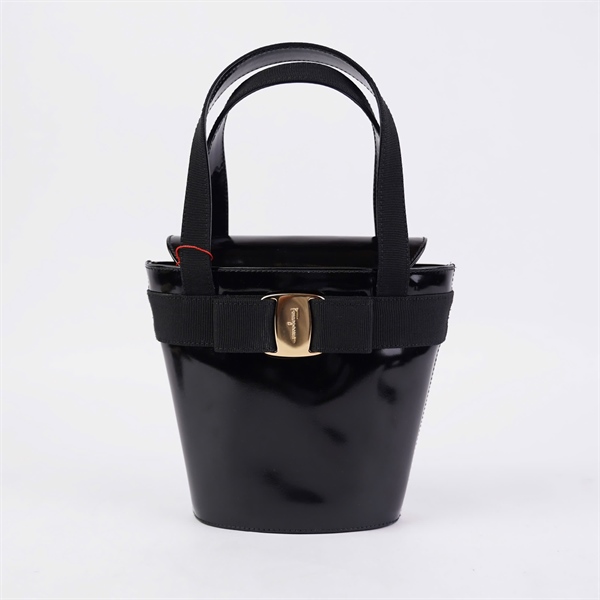 Túi Salvatore Handle đen (BA216161) sz20 +