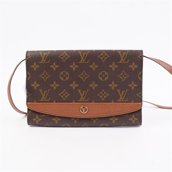 Túi LV đeo chéo hoa nâu sz24 (LT) KG+