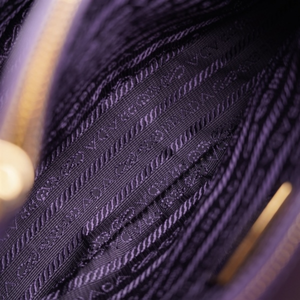 Túi Prada Handle tím sz25 (LT) KG+