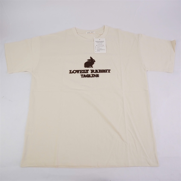 Áo thun nude in hình thỏ KG+