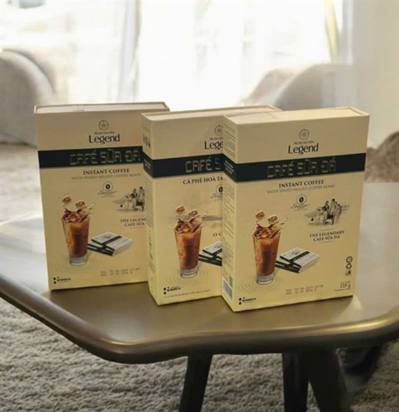 Cà phê sữa đá Legend hộp 9 gói x 25g レジェンドアイスミルクコーヒー