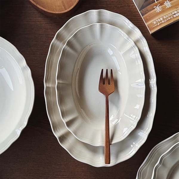 Dĩa Oval - Sâu lòng - Ninora - 22 x 16 x 4cm