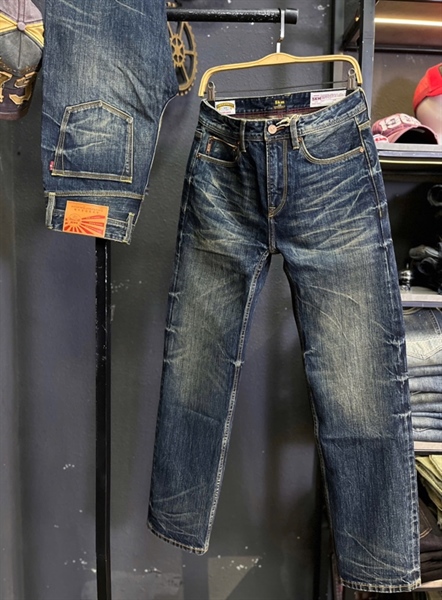 Jean Dài-QC VIP 5KM Selvedge - M7 was phủ đồng gân