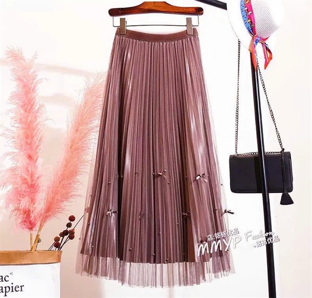 Cv ren nơ đính hạt 2 mặt C027