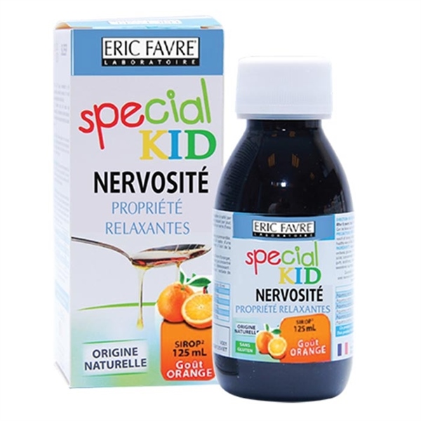 Siro Special kid Nervosite' France Giúp an thần, thư giãn thần kinh 125ml