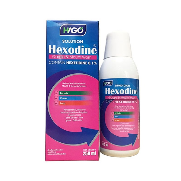 Dung dịch Hexodine 250ml