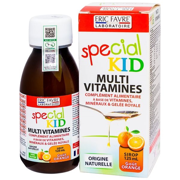 Siro Special kid Multivitamin France Bổ sung VTM & khoáng chất 125ml