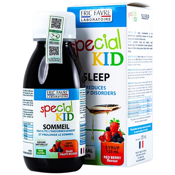 Siro Special kid Sommeil France Ngủ ngon 125ml