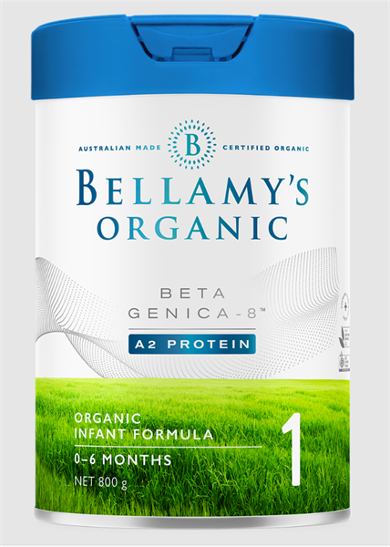 Sữa bột Bellamy's Organic đạm A2 số 1 (0-6m) 800g