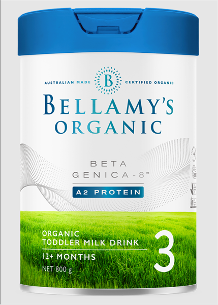 Sữa bột Bellamy's Organic đạm A2 số 3 (1-2y) 800g