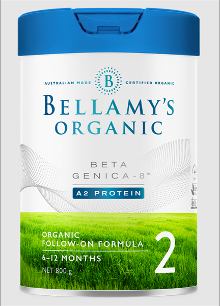 Sữa bột Bellamy's Organic đạm A2 số 2 (6-12m) 800g