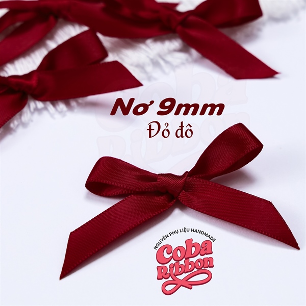 Nơ satin bề rộng 9mm (0.9cm)