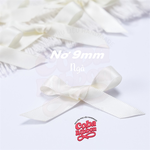 Nơ satin bề rộng 9mm (0.9cm)