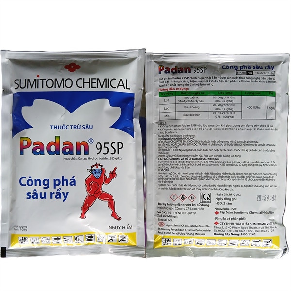 Padan 95SP, gói 100gr