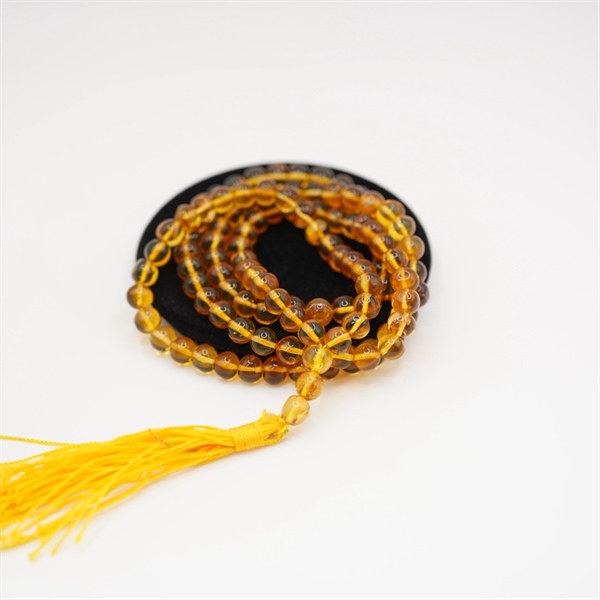 Chuỗi hổ phách 7-7.5mm(108 hạt) KG+