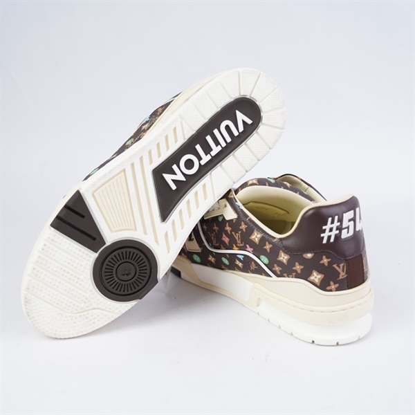 Giày LV nâu sz7.5 (UK) KG+