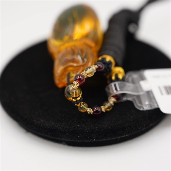 Mặt túi tiền hổ phách 863853 KG+