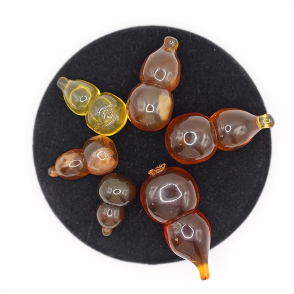 Hồ lô hổ phách KG+