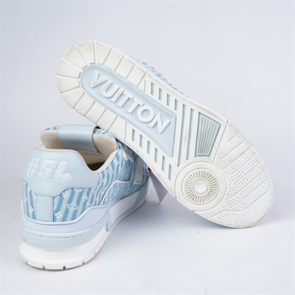 Giày LV hoa xanh sz8.5 (UK) KG+