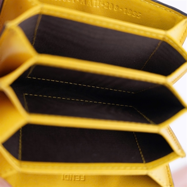 Ví Fendi card nâu 5 ngăn KG+