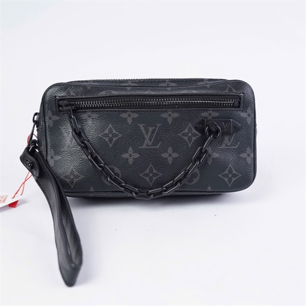 Túi LV Clutch hoa đen (SF4149) sz20 KG+