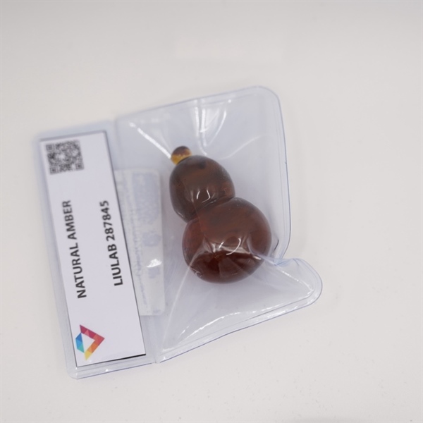 Mặt hồ lô hổ phách 287845 KG+