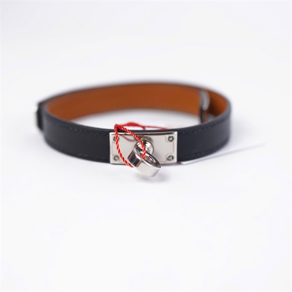 Vòng tay Hermes đen KG+