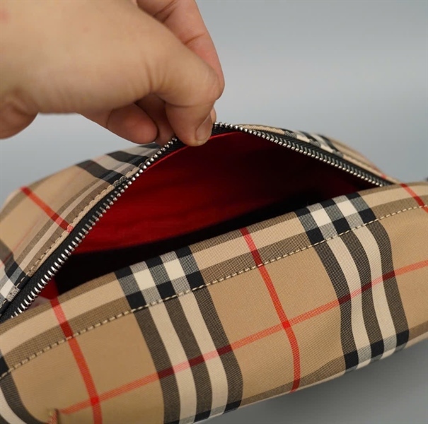 Túi BBR Bumbag kẻ sọc nâu (CNSUPLEA5DON) (A-T) sz22 KG+