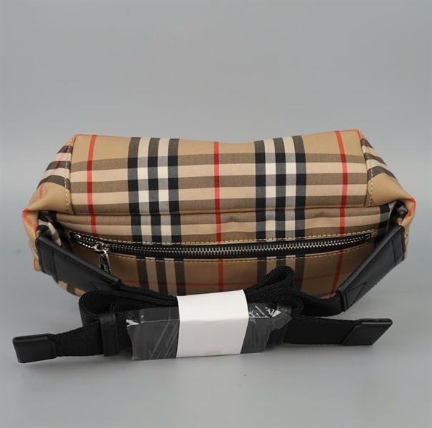 Túi BBR Bumbag kẻ sọc nâu (CNSUPLEA5DON) (A-T) sz22 KG+