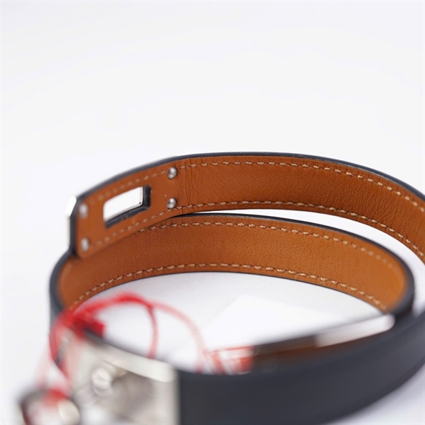 Vòng tay Hermes đen KG+