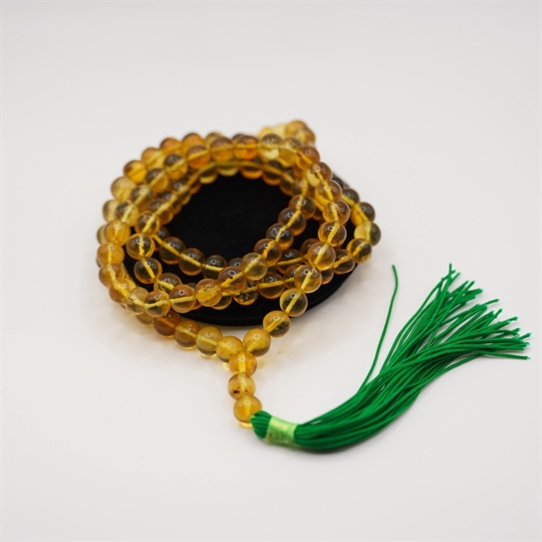 Chuỗi hổ phách 8-9mm (108 hạt) KG+