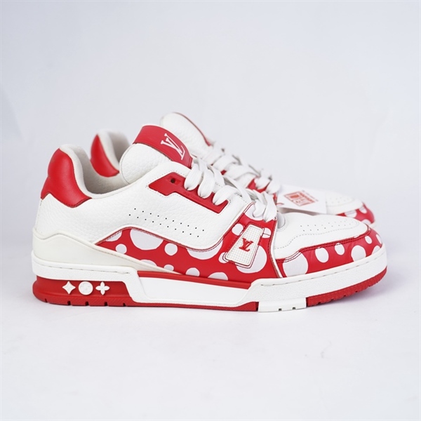 Giày LV trắng đỏ sz8 (UK) KG+