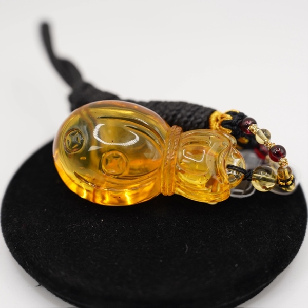 Mặt túi tiền hổ phách 863853 KG+