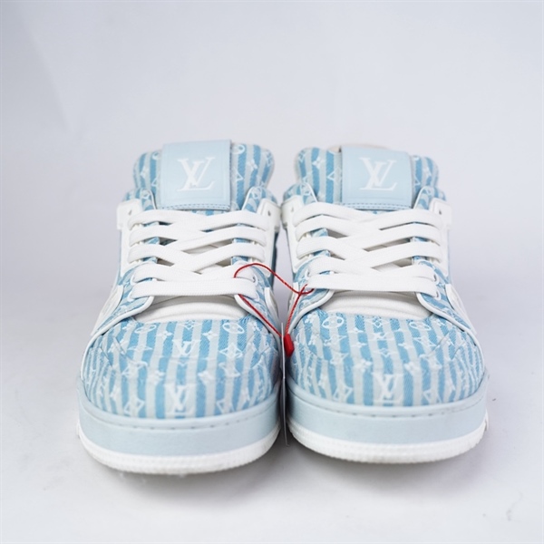 Giày LV hoa xanh sz8.5 (UK) KG+