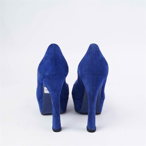 Giày YSL xanh cao 13p sz36.5 KG+