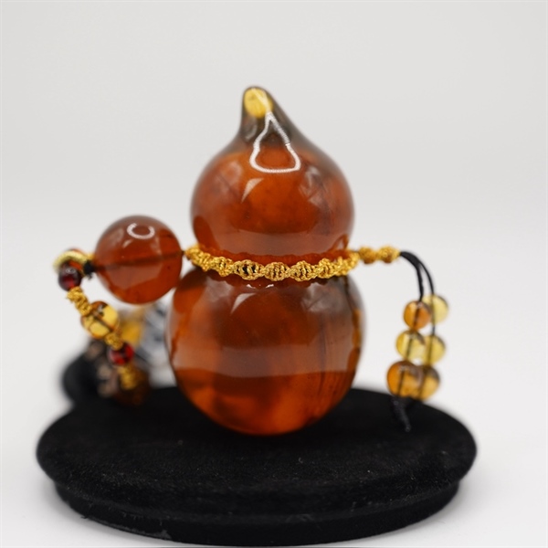 Mặt hồ lô hổ phách lớn 976229 KG+