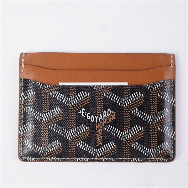 Ví Goyard card nâu KG+