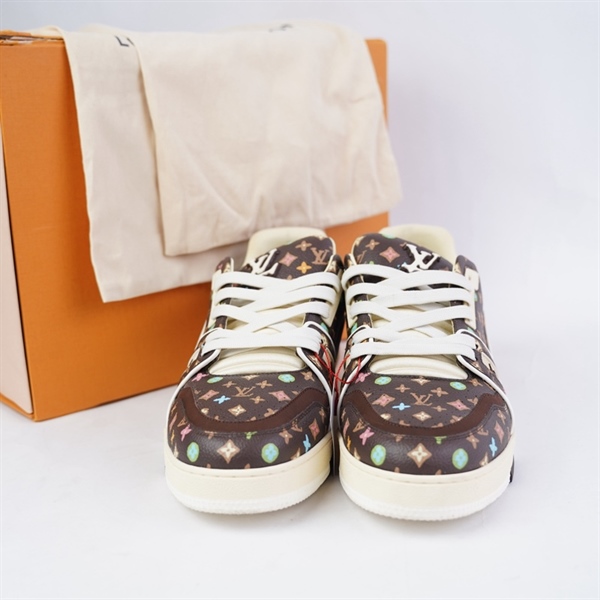 Giày LV nâu sz7.5 (UK) KG+